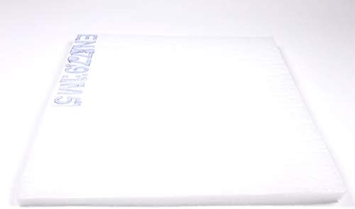 Filter Mat Media Dust Filter Fine Particulate Filter F5 (New M5) 1 m x 1 m, Thickness 15 mm Approx. 360 g/m² Replacement Air Filter Filter Fine Filter Pollen Filter to Cut