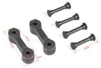 Nkcar ABS Car Engine Housing Original Buckle Accessories 6 PCS for Jeep Wrangler JL 07-17