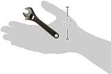 Bahco 8069 Adjustable Wrench 100mm 4in Black Left Turn Screw Jaw 13mm view 5
