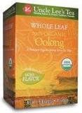 Uncle Lee's Tea Oolong Tea Whole Leaf Organic -- 18 Tea Bags