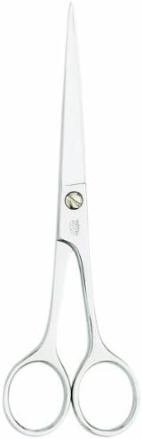 Nogent - 4047.D.15 - Hairdressing Scissors - HB 520 - Artisanal Model - Straight Chrome Blades - 15 cm by Nogent