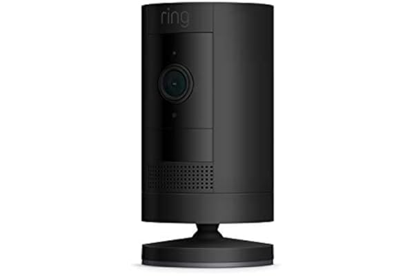 Ring Stick Up Cam Battery | Weather-Resistant Outdoor Camera, Live View, Color Night Vision, Two-way Talk, Motion alerts, Works with Alexa | Black
