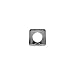 Range Kleen SGP-400 Square Gas Drip Pan 7-3/4