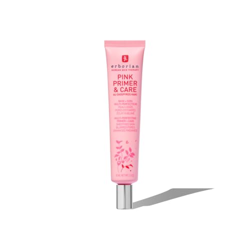 Erborian Pink Primer & Care - Make-up Primer für alle Hauttöne - Grundierung und Hydration für glatte und strahlende Haut - Koreanische Kosmetik mit D
