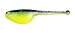 Strike King Mr. Crappie Shadpole Panfish Bait, Junebug-Chartreuse, 2-Inch