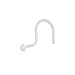 Bioflex Nose Screw Retainer 1.5mm Disc 20G