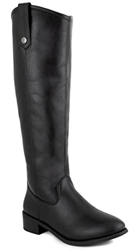 LONDON FOG Womens Irie Riding Boot, Regular and