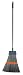 Casabella Outdoor All Surface Broom, Graphite primary