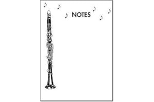 Music Treasures Co. Clarinet Notepad