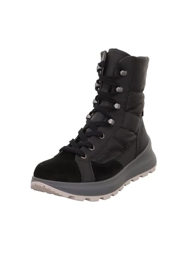 Legero T4 Run Warm Gefütterte Gore-Tex, Botas para Nieve Mujer, Negro 0100, 41.5 EU