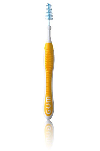 GUM Trav-ler Interdental brushes 6 pieces ISO 4 Yellow 1.3mm, pack of 3 (3x 6 pieces)