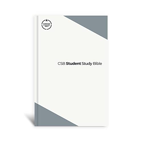 CSB Student Study Bible, Slate Hardcover, Red Letter, Presentation Page, Study…