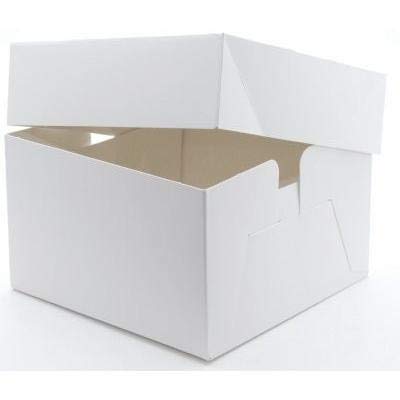 Cake N Bake 5 x 9 Cake Box White with Lids