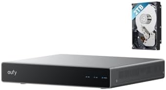 eufy SoloCam S4 NVR PoE: 8 Canales (ampliables a 16), IA Local