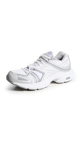 Reebok Unisex Premier Road Plus VI Sneaker, White/Grey 1/Silver Metallic, 8.5 W…