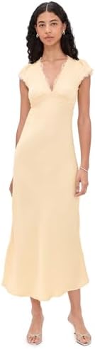 en saison colebee maxi dress En Saison Women's Colebee Maxi Dress, Bordeaux, L at Amazon Women's Clothing store