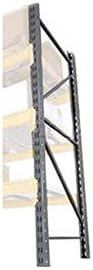Husky Double Slotted Pallet Rack Upright Frame, Steel, 192"H x 42"D