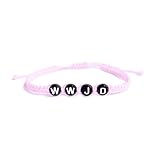 WWJD Braided Bracelet Colorful What Would Jesus do