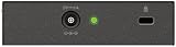D-Link DGS-105/B 5-Port Gigabit Metal Desktop Unmanaged Network Switch UK view 4