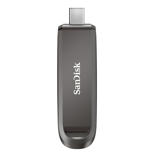 Sandisk Extreme PRO 512 GB, High-Performance USB Type-A-Flash-Laufwerk (Lesegeschwindigkeiten bis zu 1.000 MB/s, Schreibgeschwindigkeiten bis zu 900 MB/s, RescuePRO Deluxe-Software)