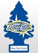 LITTLE TREES Car Air Freshener | Hanging Paper Tree for Home or Car | New Car Scent | 12 Pack