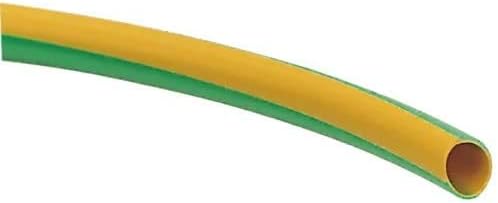 3mm Earth Wire Sleeve Sleeving Yellow Green (2m