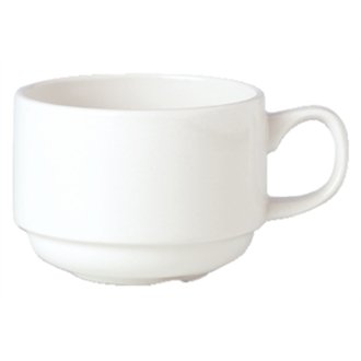 Nextday Catering V0091 Simplicity Stacking Slimline Cup, 7 oz., White (Pack of 36)