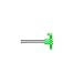 Heavy Duty Steel Tent Stakes-10 Pack-Bonus 4x10ft Ropes