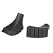 Tapered Four Pack of Extra Durable Rubber Replacement Tips (Replacement Feet/Paws/Ferrules/Caps) for Trekking Poles - Fits All Standard Hiking and Walking Poles - Medium Firm Nordic Tapered