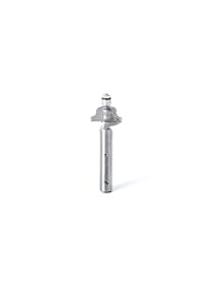Amana Tool MR0104   Ogee romano con mini rodamiento de bolas guía 9 16" de diámetro, radio de 3 32", 1 4" vástago de carburo punta punta punta de broca