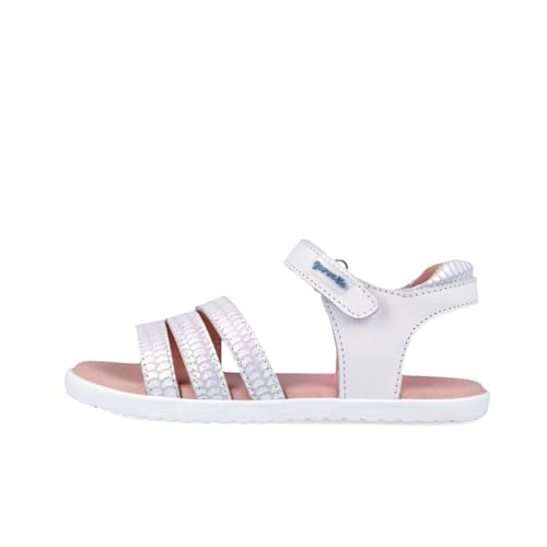 Garvalín Children's White Scale Detail Sandals