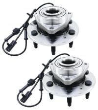 Photo 1 of **FACTORY SEALED** 4WD Front Wheel Hub Bearing Assembly Fit for 4x4 Chevy Silverado Tahoe Avalanche Suburban Express 1500 GMC Sierra Yukon Savana Cadillac Escalade Wheel Hub Bearing with ABS & 6-Lug 515036 2 Pack