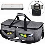 Craft Machine Carrying Case Tote Bag Cover Cricut Accessories, Storage for Cricut Explore Air 2, Cricut Maker,Silhouette Cameo 3,Supplies and Accessories (Gray)