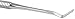 Ingrown Toenail Lifter - 100% Stainless Steel - Double Sided Perfect for Home & Salon Use - by Utopia Care