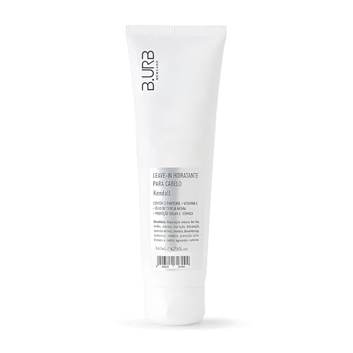 B.URB Leave-In Masculino Kendall 150ml Antifrizz, Proteção Térmica e Hidratação