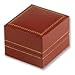 Classic Leatherette Ring Gift Box (Red)