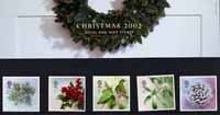 Christmas 2002 No:341 Presentation Pack