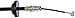 Dorman C95503 Front Parking Brake Cable Compatible with Select Cadillac / Chevrolet / GMC Models