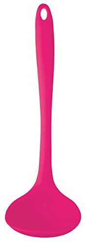 21cm Mini Pink Colourworks Silicone Ladle