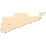 Musiclily Electric Guitar Pickguard for Gibson Les Paul Standard Modern Style Guitar Parts, 1Ply Cream