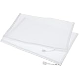 Uxcell Mesh Zipper Bags A5 Nylon Makeup Pouches Dual Zipper Bag, Black - View #3