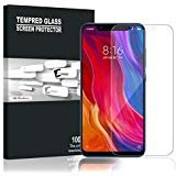 Xiaomi Mi 8 Screen Protector, AVIDET 9H Hardness Premium Tempered Glass Screen Protector for Xiaomi Mi 8 (2-Pack)