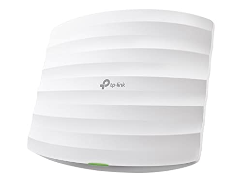 TP-Link EAP245 Dualband WLAN Access Point (Dualband 1750 Mbit/s, 802.3af/at PoE, Omada SDN, zentrales Management, professionelles Mesh WLAN, passend für Wand- und Deckenmontage) weiß