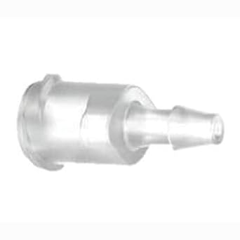 Idex P 859 Barbed Luer Adapter Polypropylene 0 080 Bore Female Luer Lock X 1 8 Hose Barb 1 Ea Amazon Com Industrial Scientific