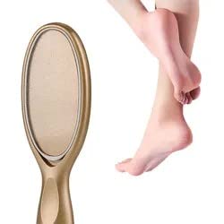 Nano Glass Foot File for Foot Pedicure file, Home Salon -Highly Effective Callus Remover Hard Skin on Feet -High-Density Fine Nano Glass delicate yet effective preofessional or personal use (Gold)