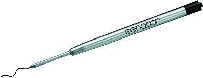 Senator S 068621 V10001 °C Quality Metal High-Capacity Refill G2 Pack of 10 Black