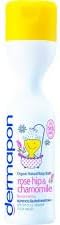 Dermapon Organic Natural Baby Bath with Rose Hips &amp; Chamomile Double Calming 200ml