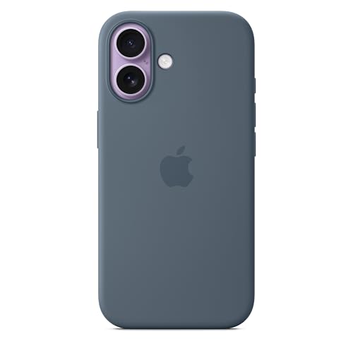 Apple Custodia MagSafe in silicone per iPhone 17 - Blu salmastro ​​​​​​​