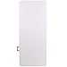 Flash Furniture Elon 6' Rectangular Plastic Folding Event Table with Carrying Handle, Bi-Fold Banquet Table for Indoor/Outdoor Events, White