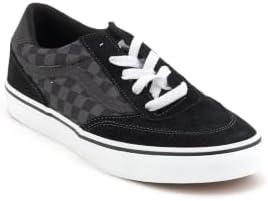 Unisex Kinder Brooklyn Ls Sneaker, Checkerboard Black/Asphalt, 38 EU